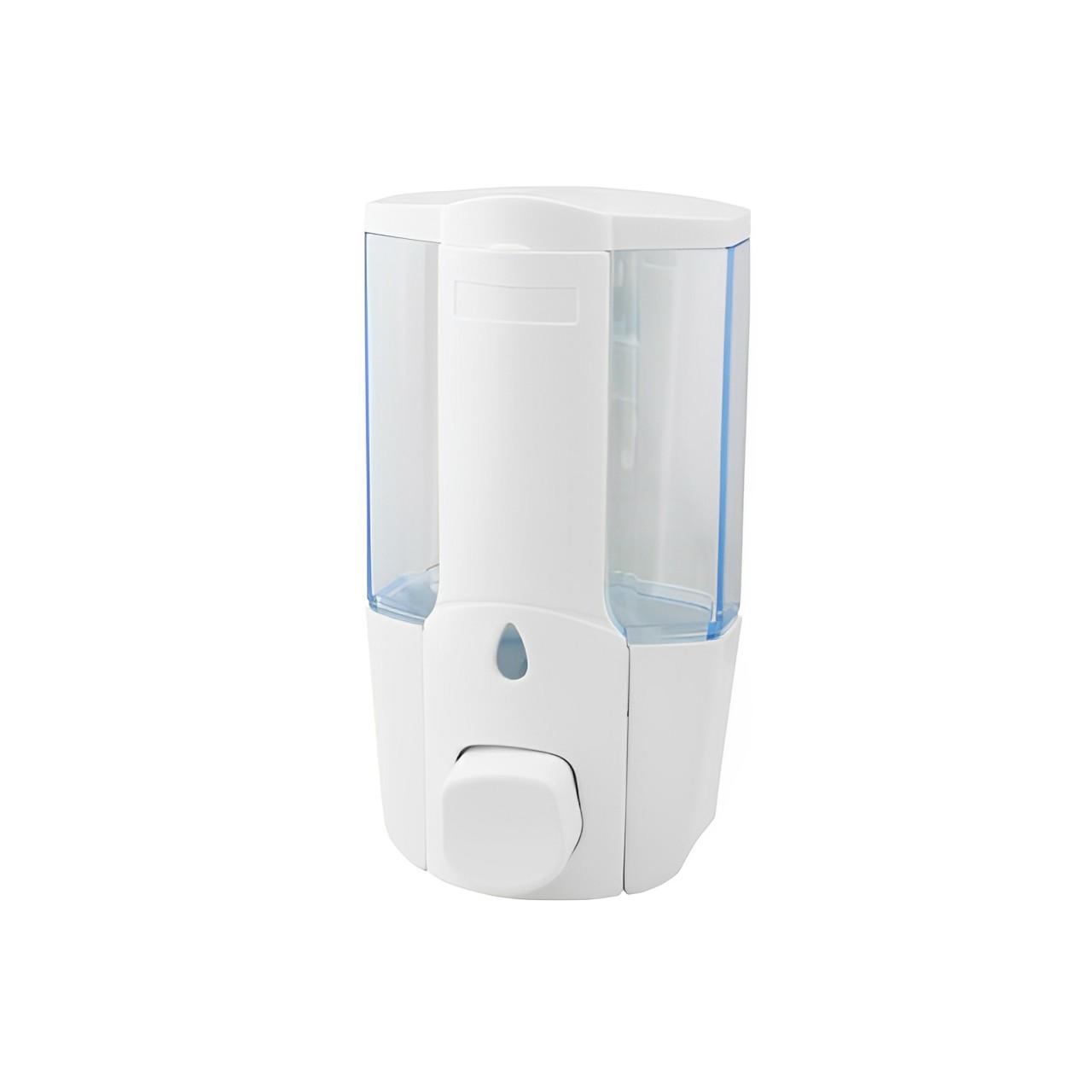 OJ-YL17W-S Manual Single Liquid Soap Dispenser 10.15oz(300ml) Chamber Commercial Soap Dispenser for Liquid Shampoo Plastic  Liquid Soap Dispenser
