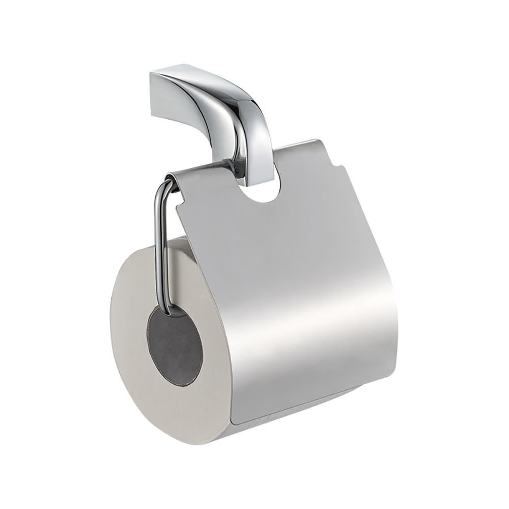 OJ-L20510J Toilet Paper Holder with cover for Bathroom Roll holder Wall Mounted Zinc Alloy Bathroom Accessories
