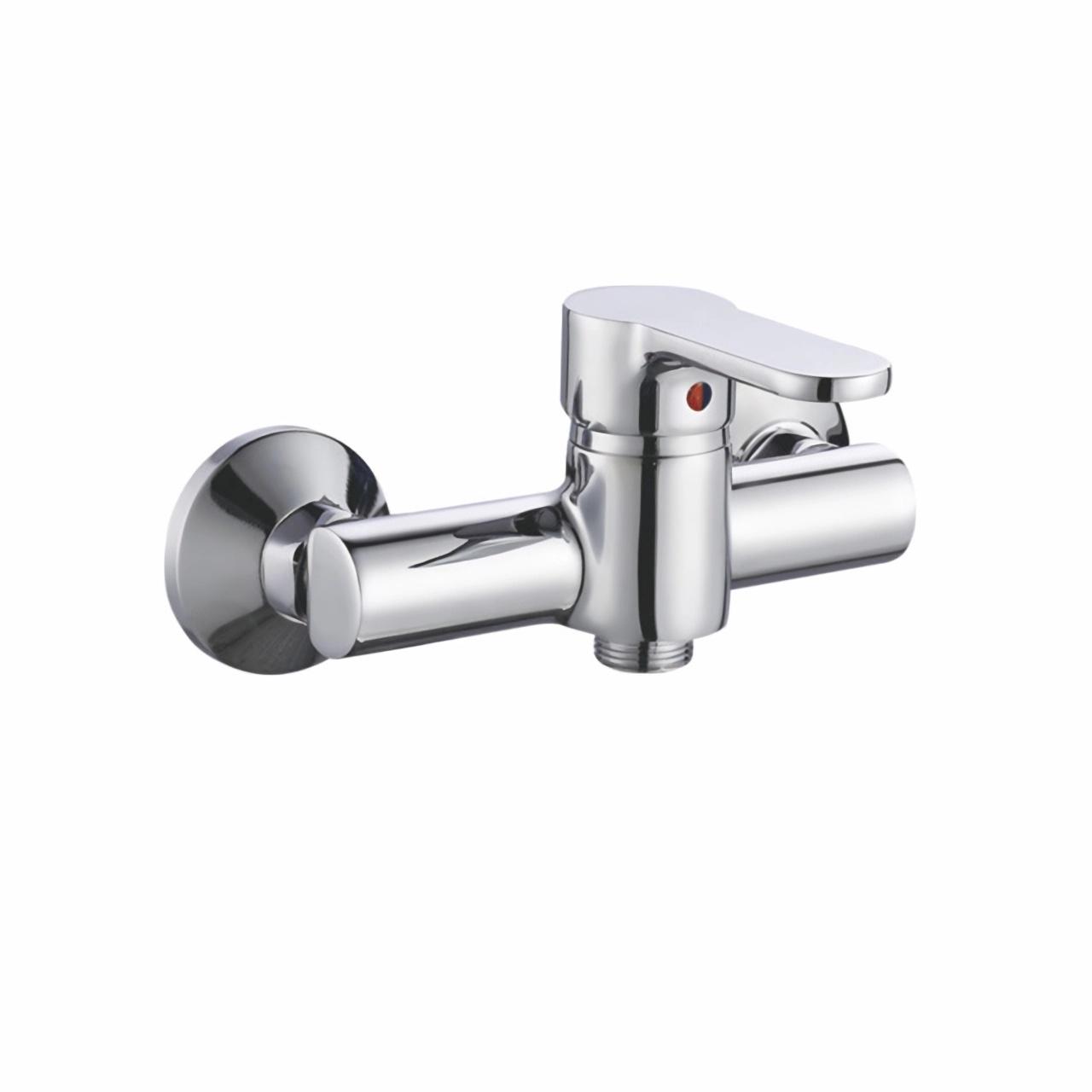 OJ-J2205H G1/2in Shower Faucet Electroplating Surface Household Bathroom Bathtub Faucet Single Handle Zinc Alloy Shower Faucet 