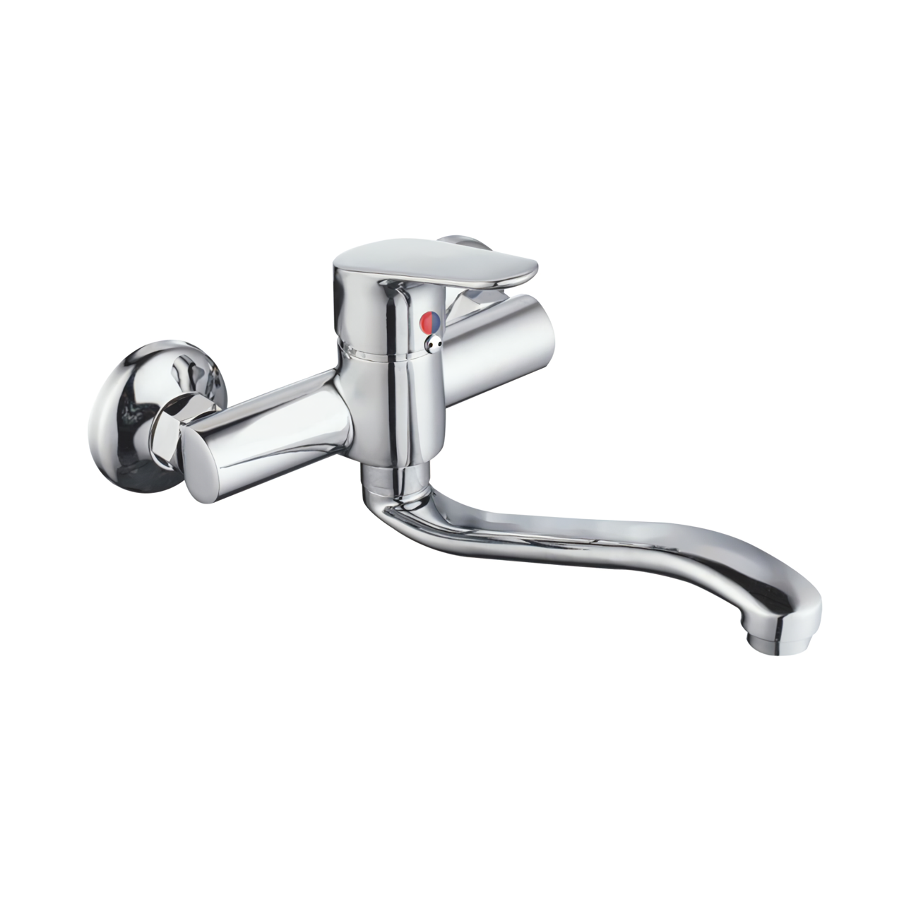 OJ-J2446H External Shower Mixer Faucet Shower Mixer Single Handle Faucet Wall Mounted Bath Shower Valve Mixer Tap Zinc Alloy Shower Faucet