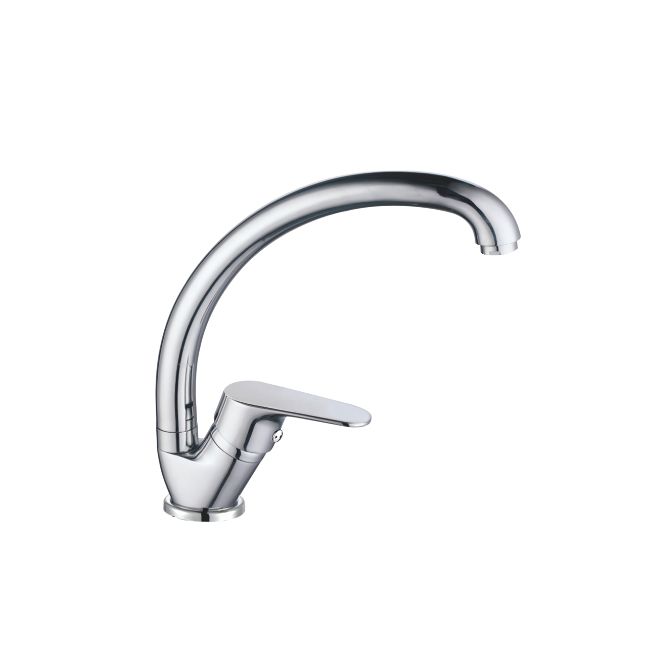 OJ-J2448H Hot and Cold Water Kitchen Faucet Single Hole Faucet Easy to Install and Smooth Water Outlet Zinc Alloy Kitchen Faucet
